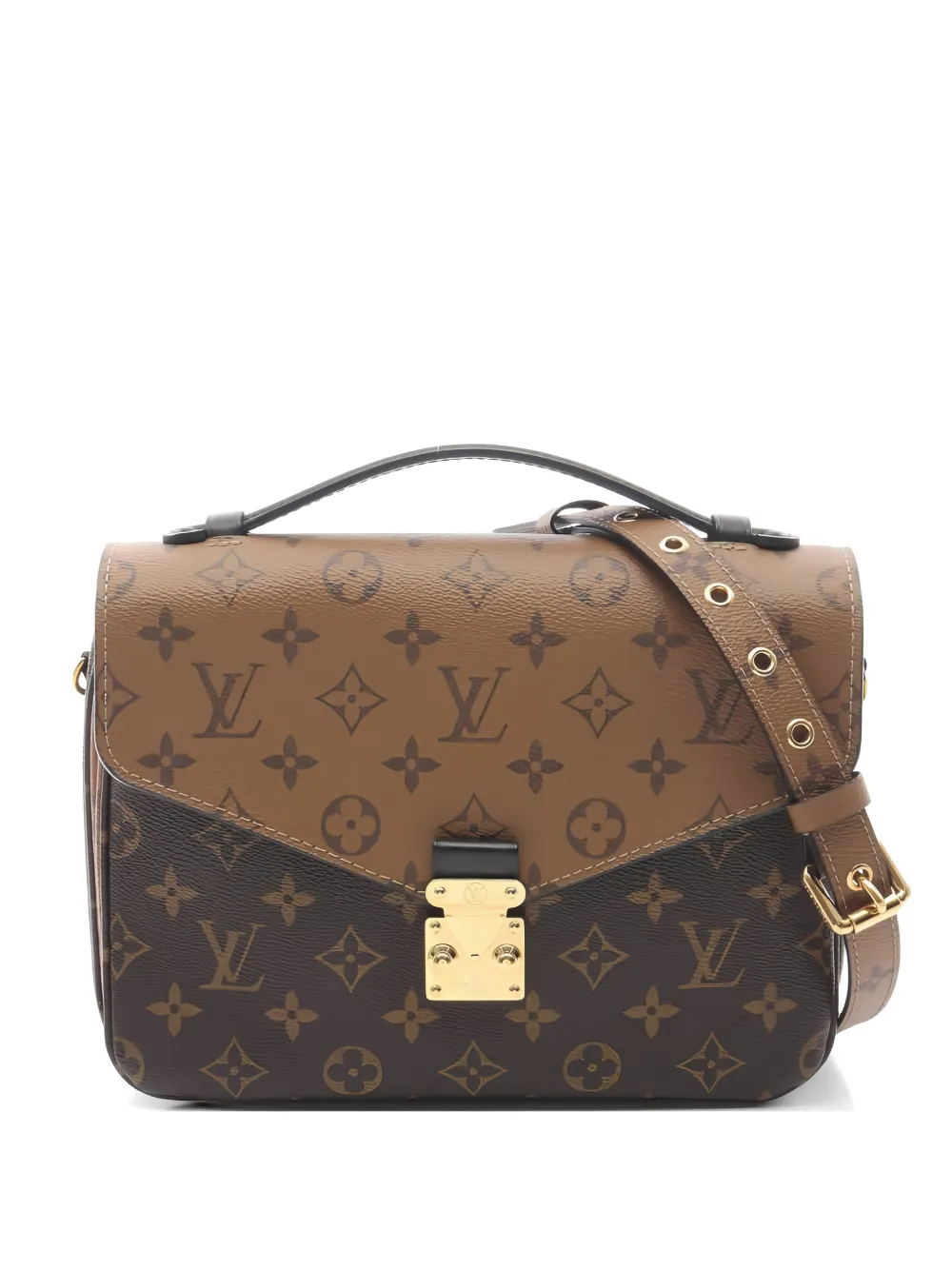 Louis Vuitton Pre-Owned 2010s Métis Monogram leather tote bag - Braun