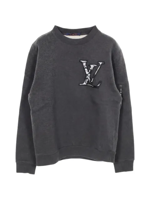 Louis Vuitton Pre-Owned 2010s logo crew-neck sweatshirt