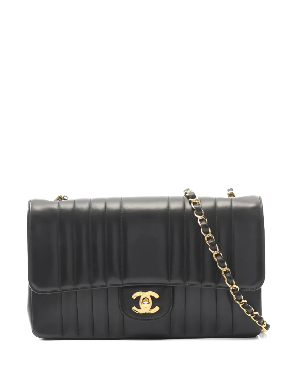 CHANEL Pre-Owned 1991-1994 Matelasse Diana chain shoulder bag - Nero