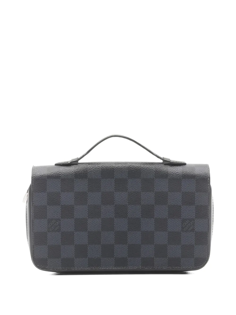 Louis Vuitton Pre-Owned Portafoglio XL Zippy Damier Graphite 2016 - Nero
