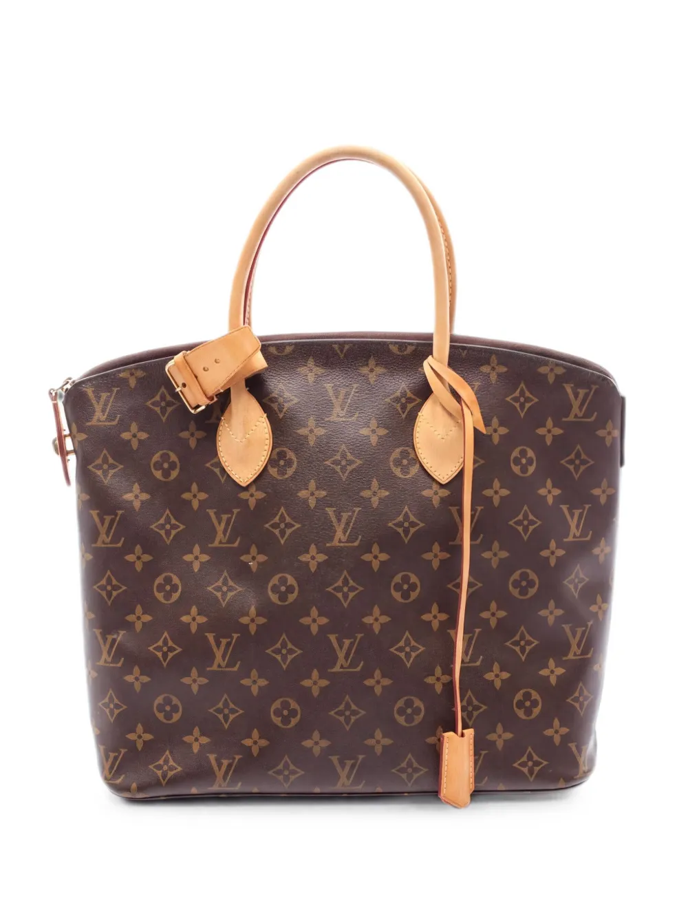 Louis Vuitton Pre-Owned 2013 Lockit MM leather handbag - Marrone