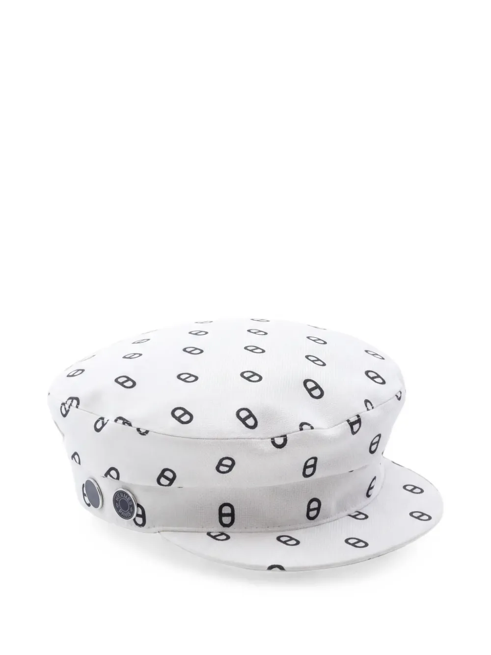 Hermès Pre-Owned 2020s Vauban Chaine d'Ancre casquette hat - Bianco