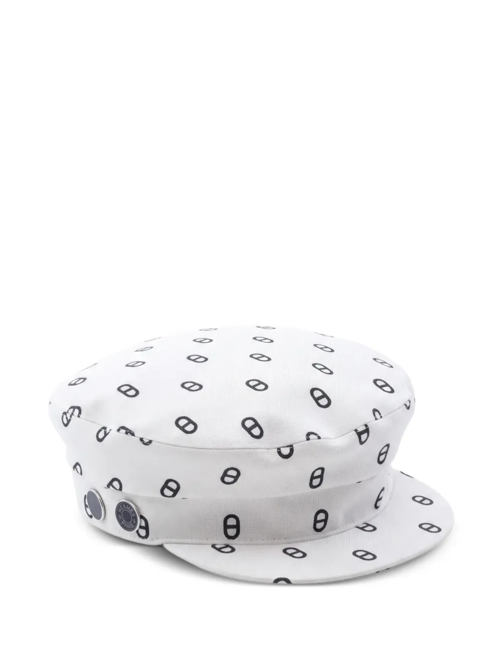 Hermès Pre-Owned 2020s Vauban Chaine d'Ancre casquette hat - Weiß