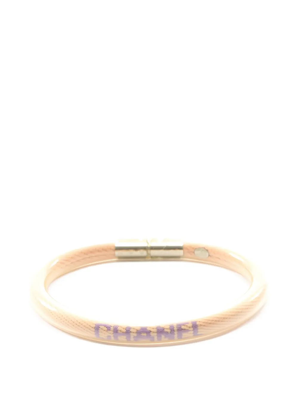 CHANEL Pre-Owned 1986-1988 Armband mit Logo - Orange