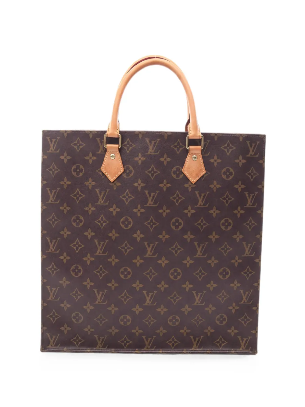 Louis Vuitton Pre-Owned 2013 Sac Plat monogram leather tote bag - Braun