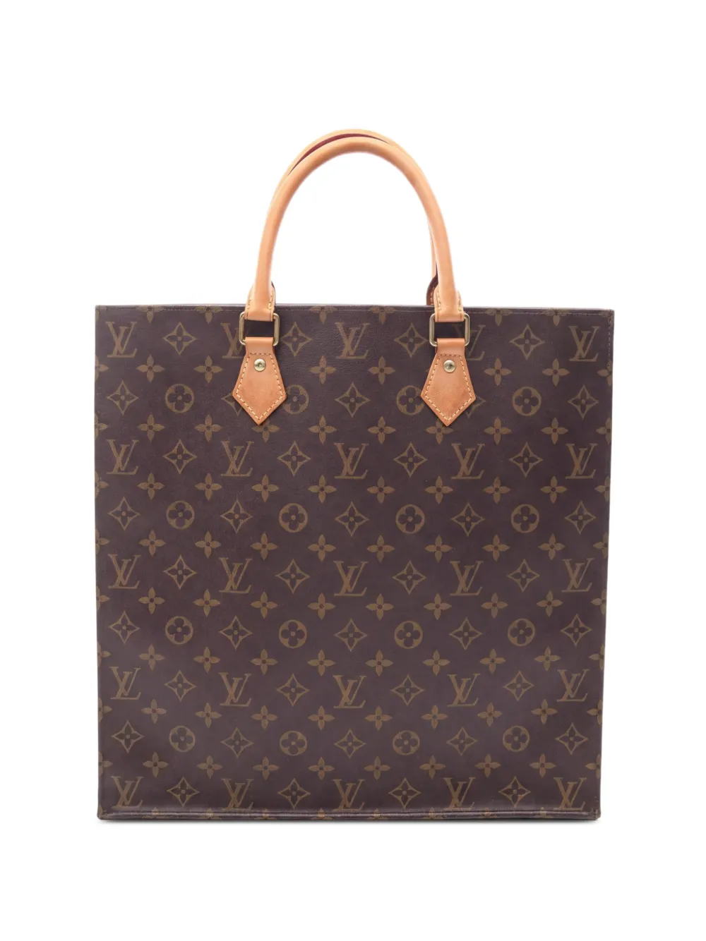 Louis Vuitton Pre-Owned 2013 Sac Plat monogram leather tote bag - Marrone
