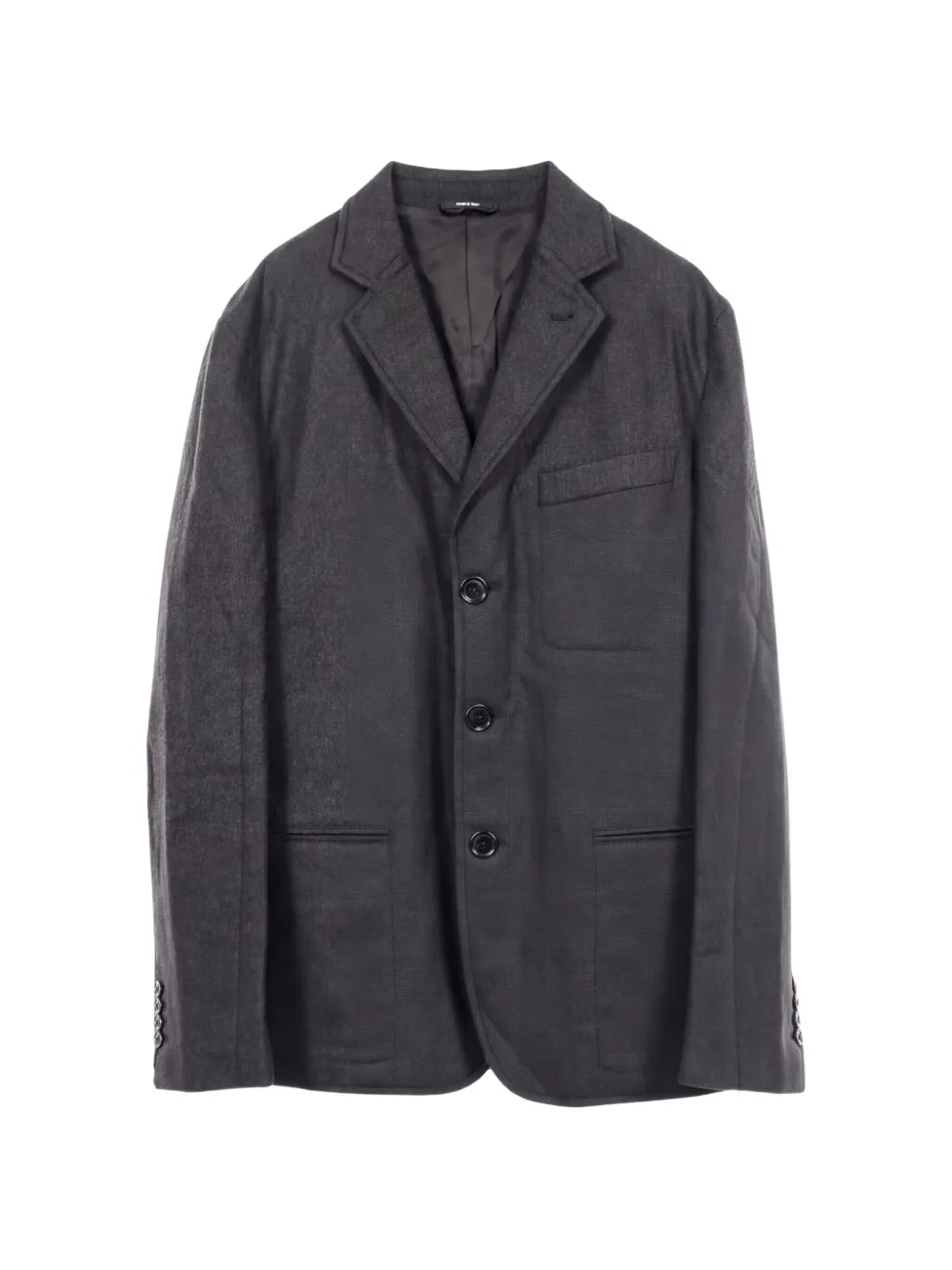 Hermès Pre-Owned 2010s single-breasted blazer - Grigio
