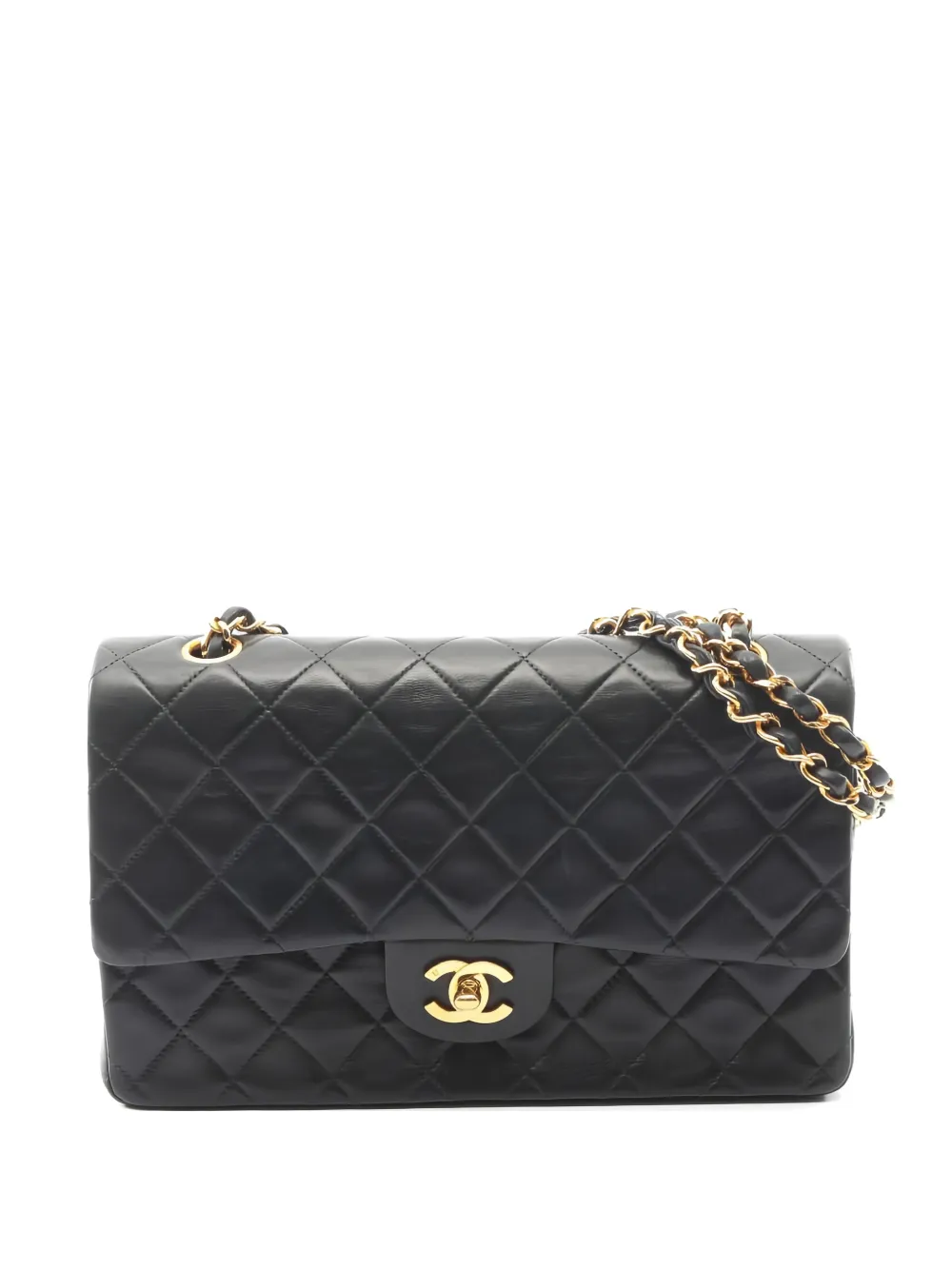 CHANEL Pre-Owned 1996-1997 Double Flap shoulder bag - Nero