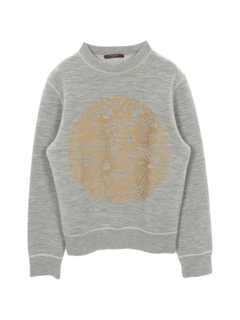 Louis Vuitton Pre-Owned x Christopher Nemeth 2010s crew-neck sweatshirt