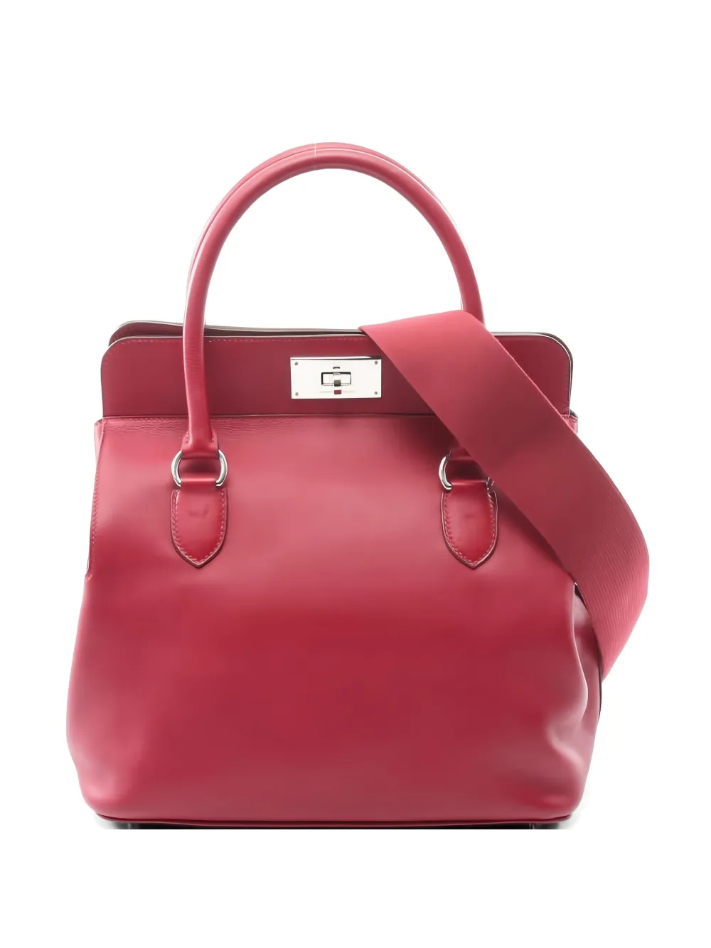 Hermès Pre-Owned 2011 26 Toolbox handbag - Rosso