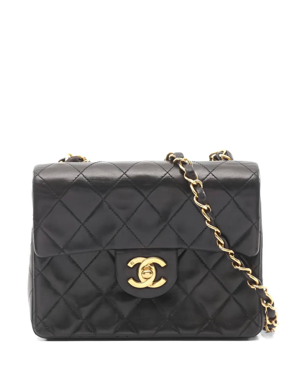 CHANEL Pre-Owned 1994 mini matelasse chain shoulder bag - Nero