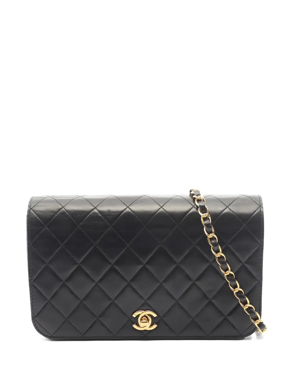 CHANEL Pre-Owned 2000-2002 Classic Flap matelasse shoulder bag - Nero