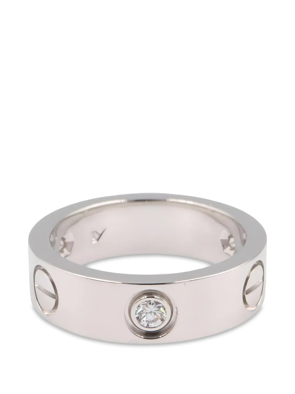 Cartier 2010s Love diamond ring - Argento