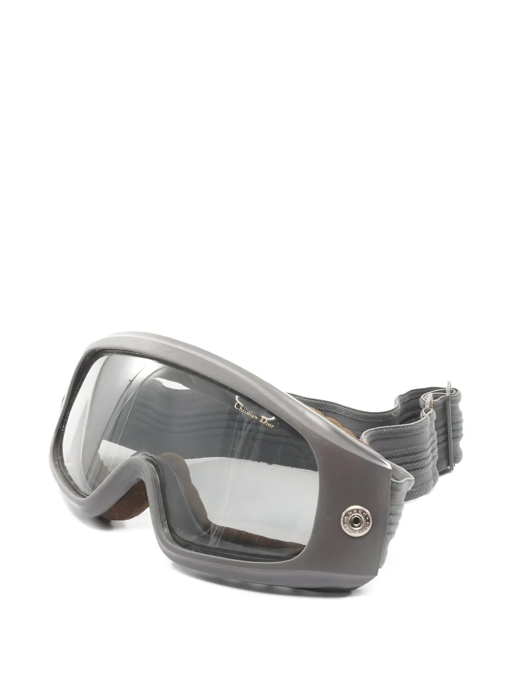 Dior Pre-owned 2000s Logo-detail Snow Goggles in Grey, view 2