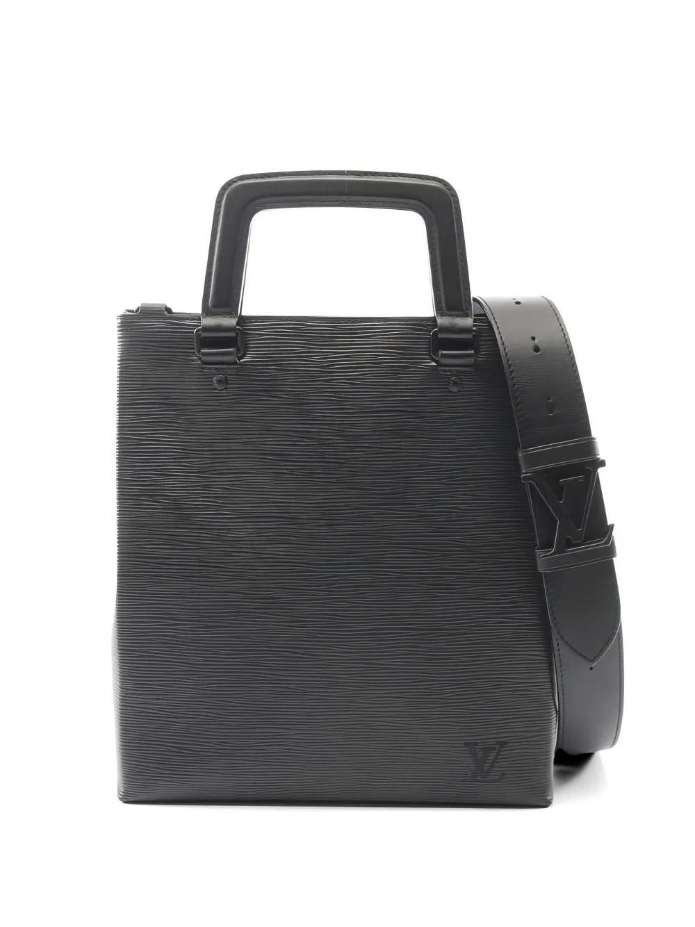 Louis Vuitton Pre-Owned fold leather handbag - Nero