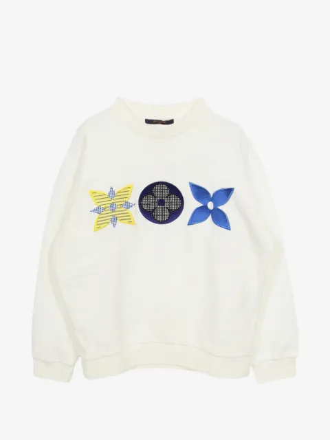 Louis Vuitton Pre-Owned sudadera con monograma bordado 2020