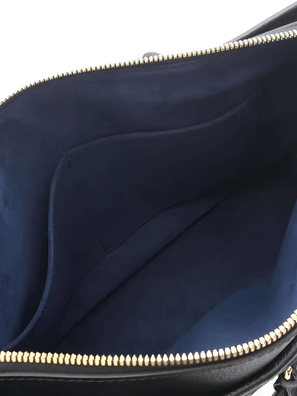 1910s Monogram-Embossed Leather Tote Bag