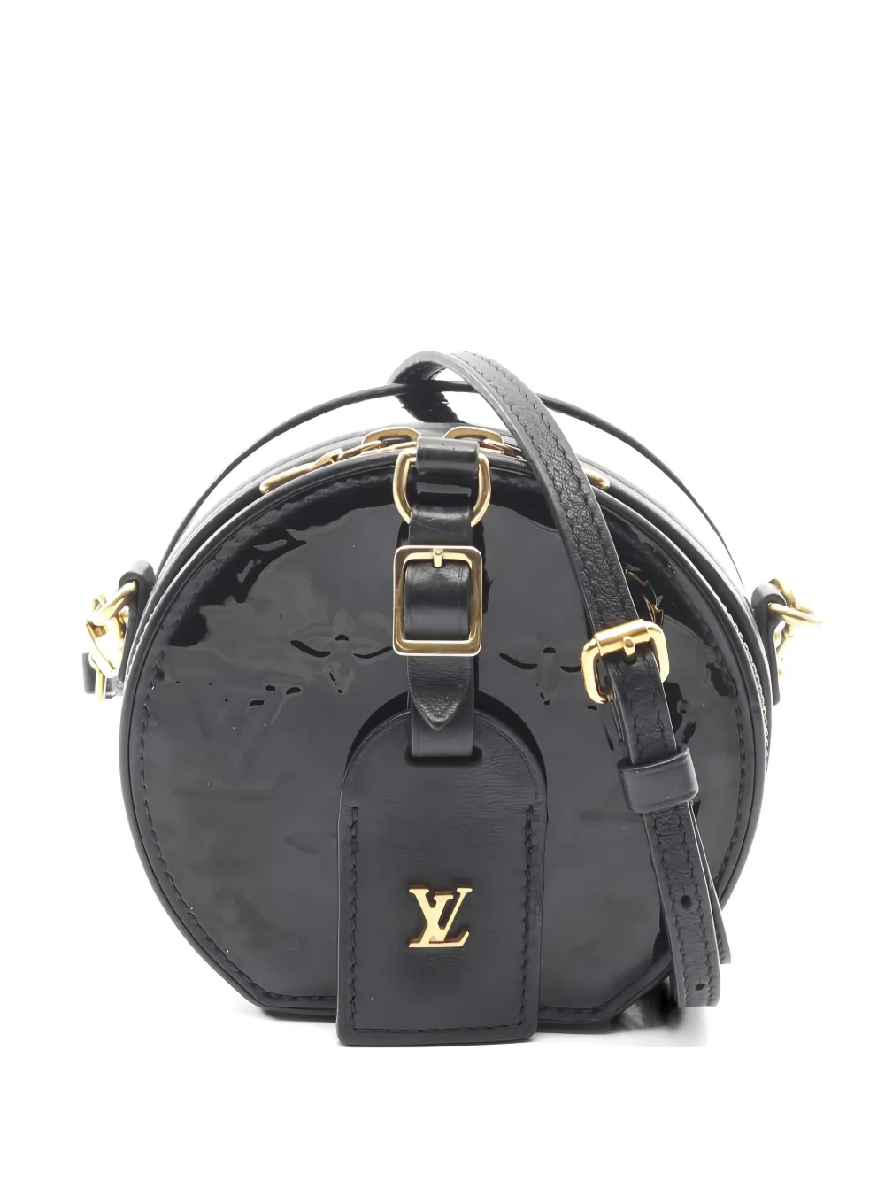 Louis Vuitton Pre-Owned 2021 mini Boîte Chapeau leather shoulder bag - Nero