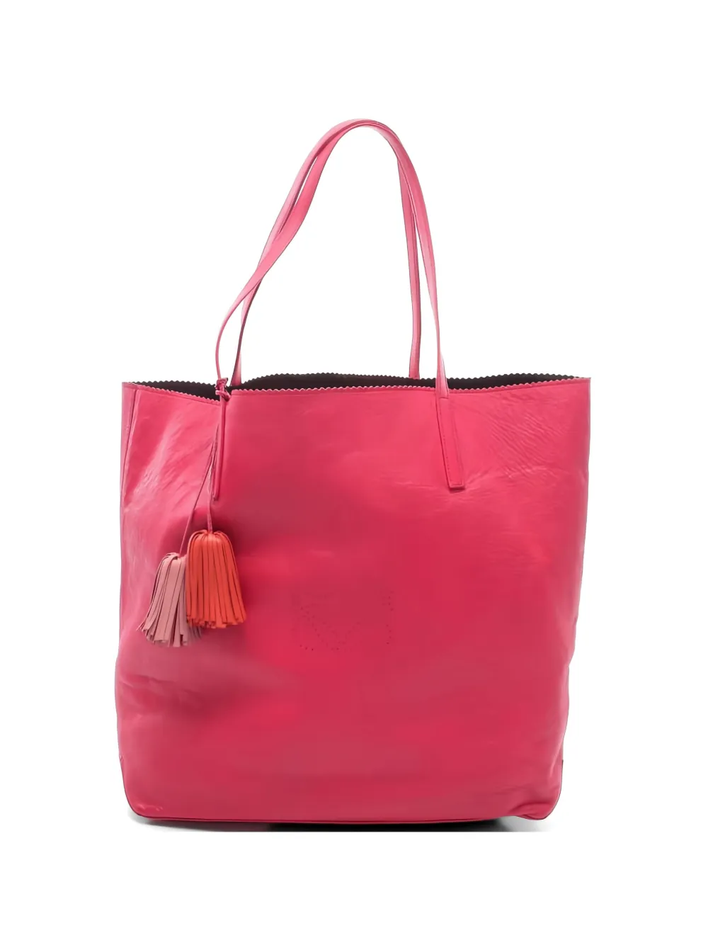 Loewe Pre-Owned Borsa tote Anagram in pelle anni 2000 - Rosa