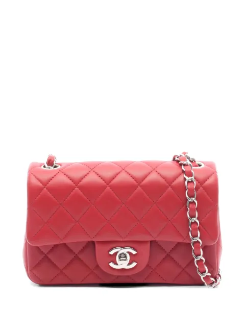 CHANEL Pre-Owned 2020-2021 mini matelassé shoulder bag