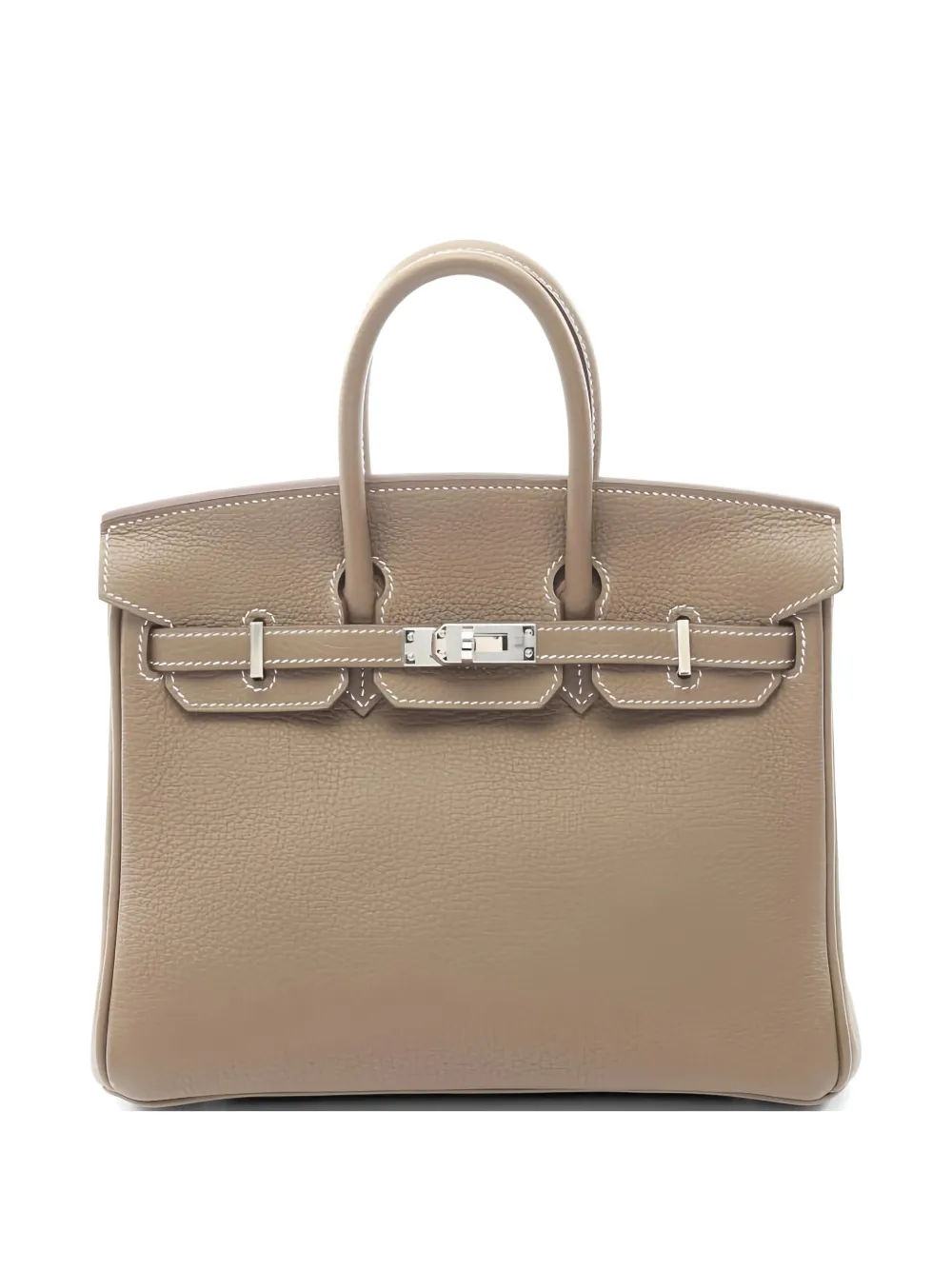 Hermès Pre-Owned 2022 25 Birkin tote bag - Toni neutri