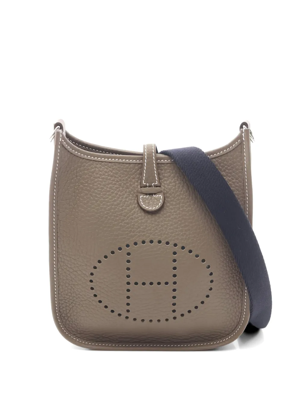 Hermès Pre-Owned 2025 TPM Evelyn Amazon clemence leather shoulder bag - Braun