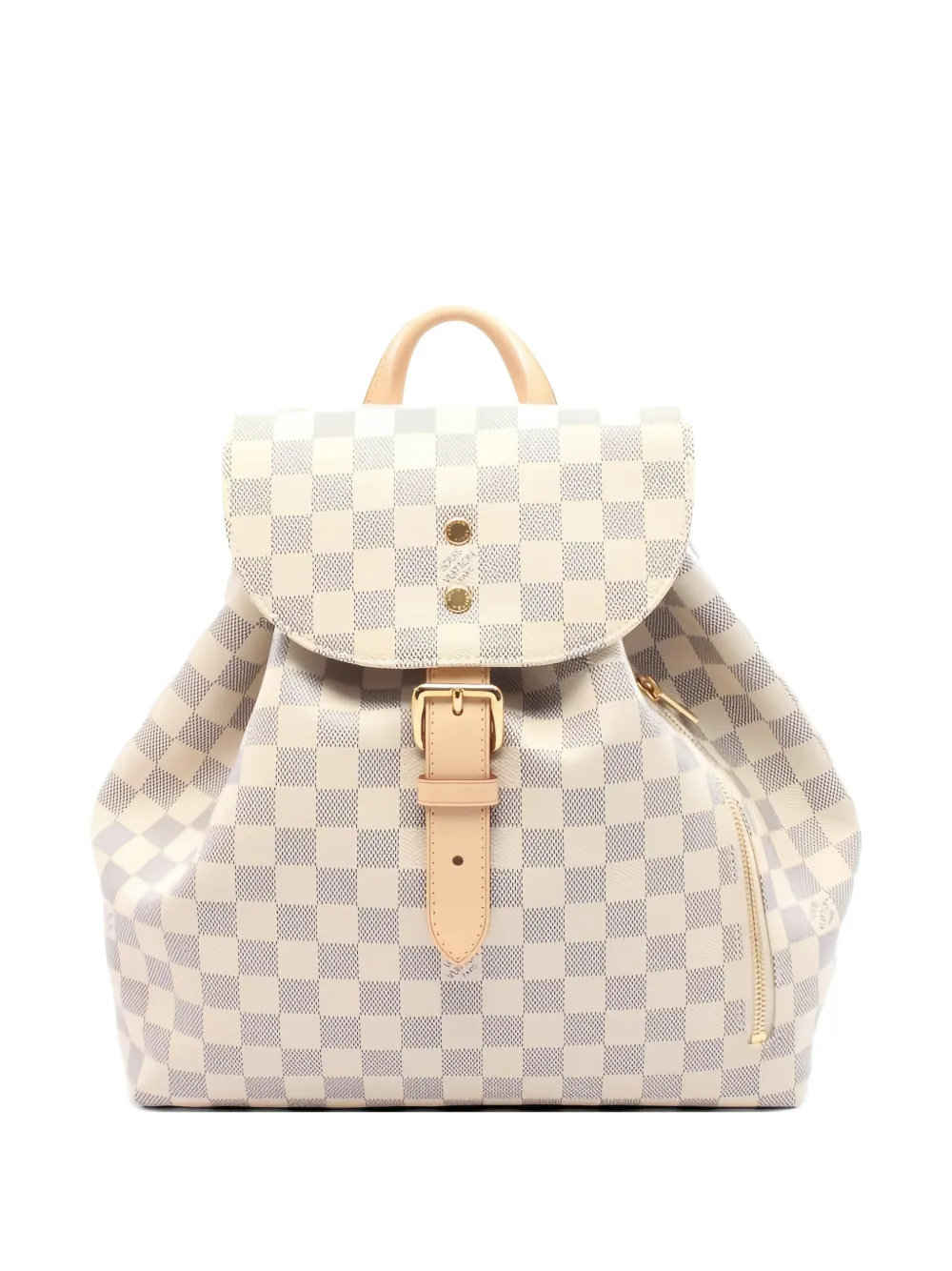 Louis Vuitton Pre-Owned 2019 Sperone Damier Azur backpack - Bianco