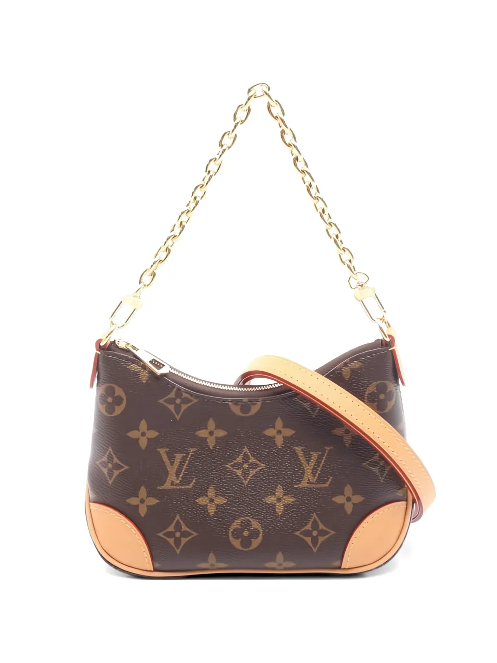 Louis Vuitton Pre-Owned 2021 nano Boulogne Monogram shoulder bag - Braun