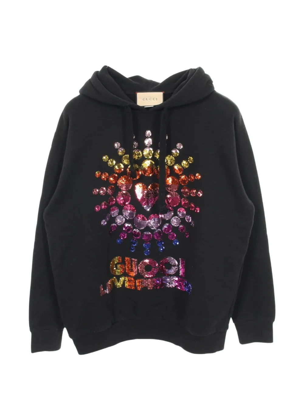 Gucci Pre-Owned 2010s drawstring hoodie - Schwarz