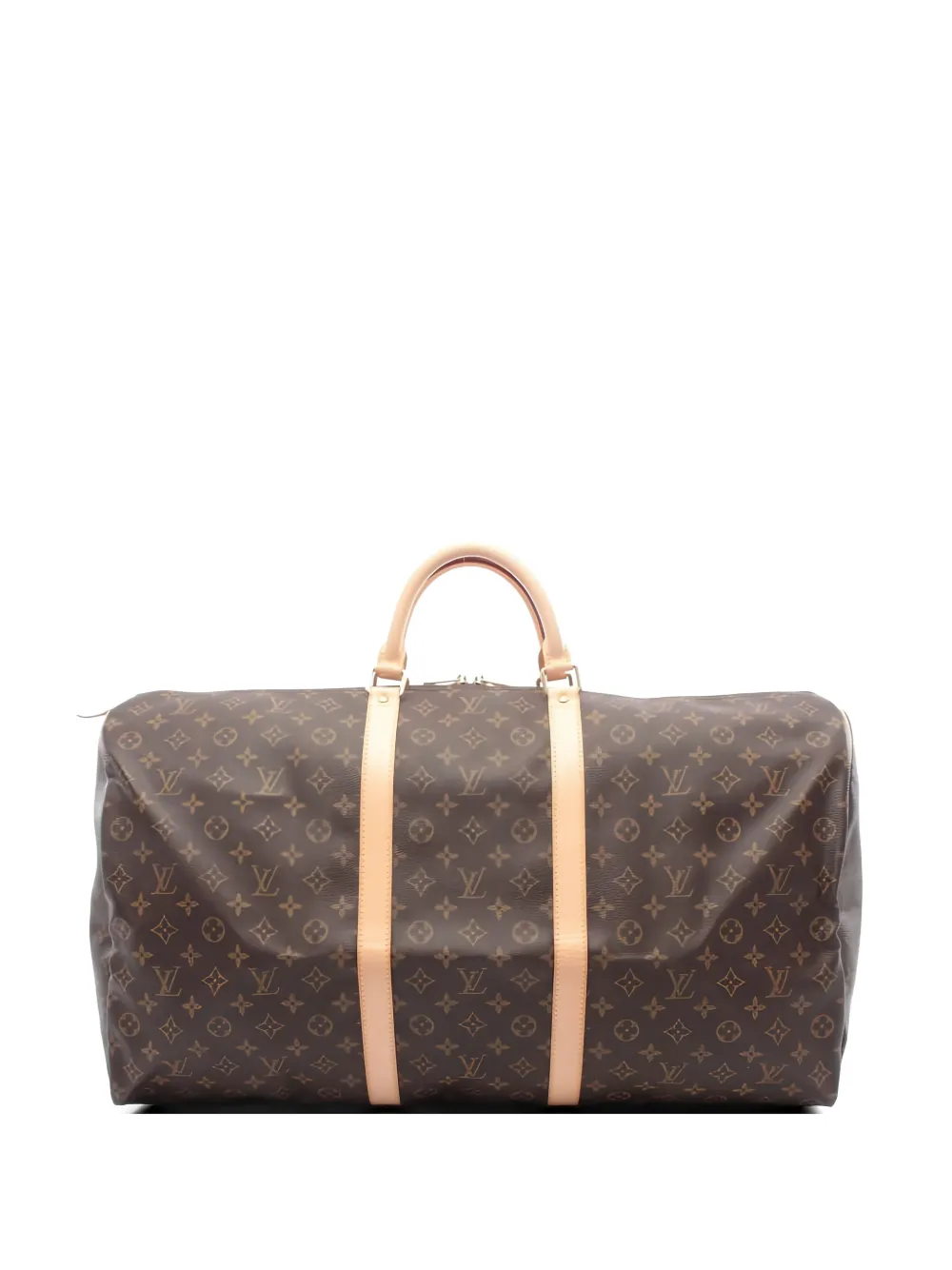 Louis Vuitton Pre-Owned 2003 60 Keepall monogram Boston bag - Marrone