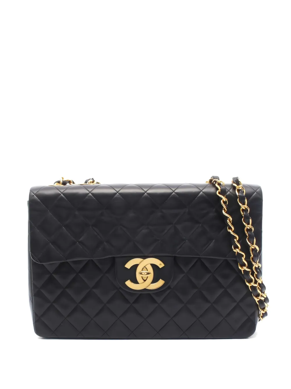 CHANEL Pre-Owned 1994-1996 Double Flap shoulder bag - Nero