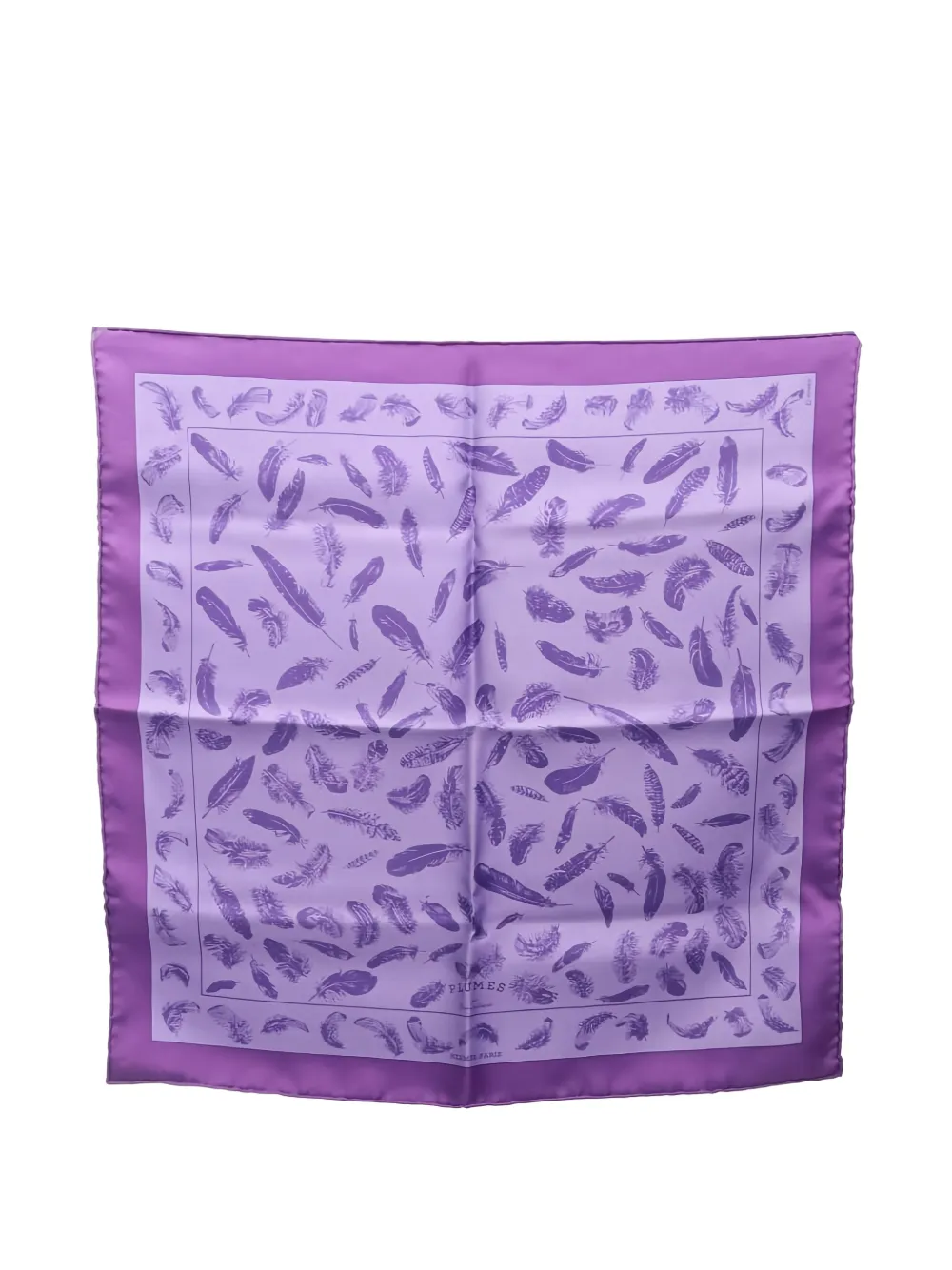 Hermès Pre-Owned Foulard 45 Petit Carré anni con stampa 2010 - Viola