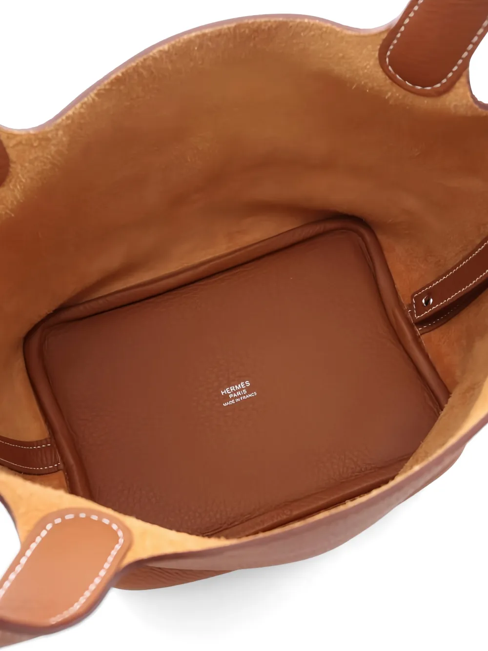 2025 Picotin Leather Lock Tote Bag