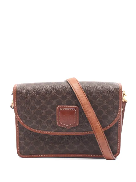 Celine Pre-Owned 2000s マカダム レザーショルダーバッグ