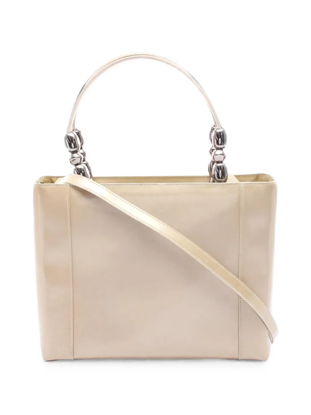 Christian Dior Pre-Owned 2000s Maris Pearl leather handbag - Toni neutri