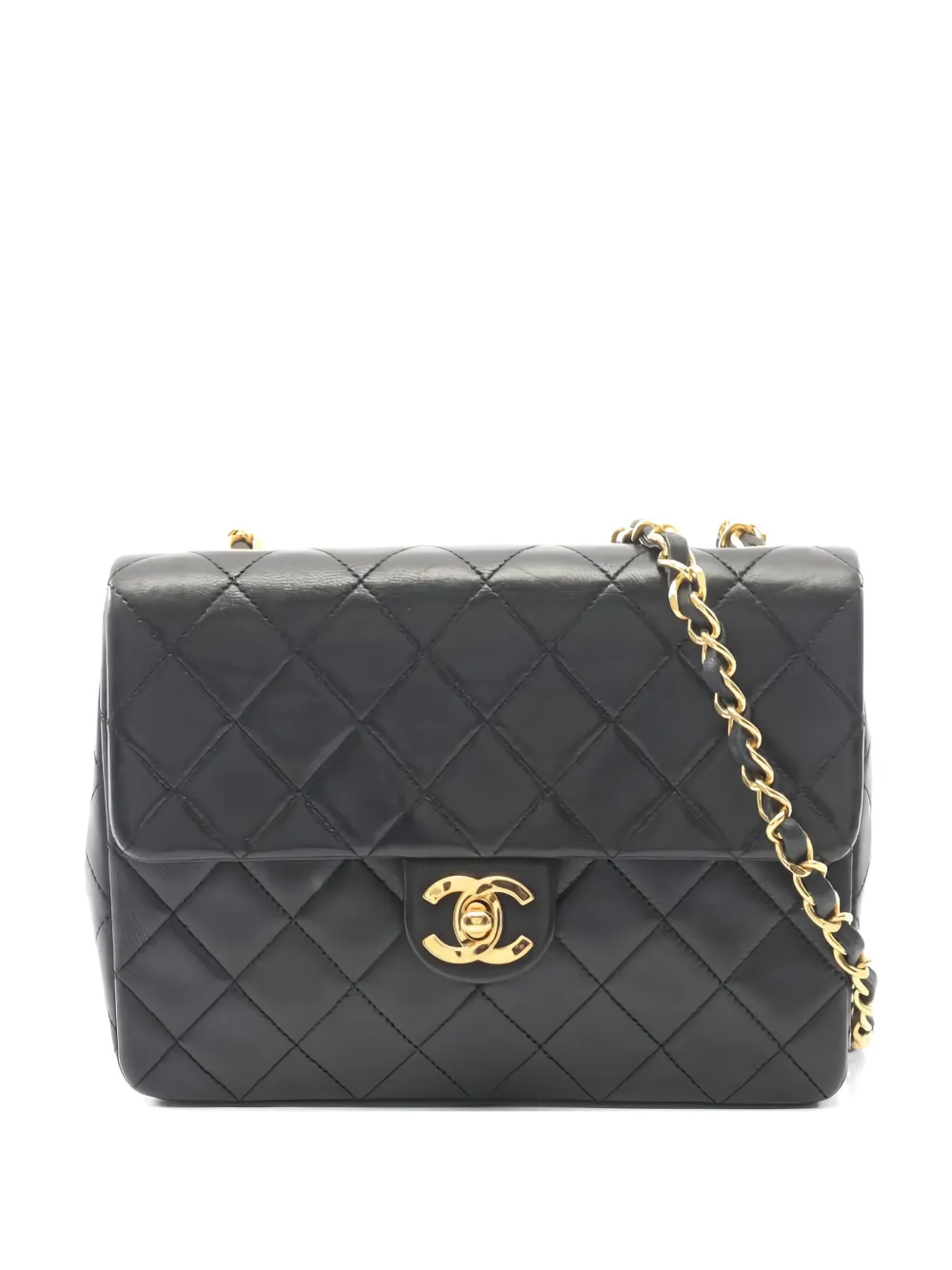 CHANEL Pre-Owned 1989-1991 matelassé shoulder bag - Nero