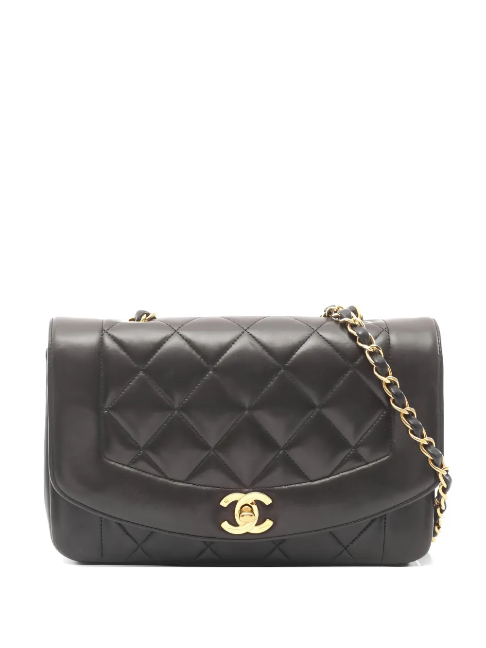 CHANEL Pre-Owned 1996-1997 Diana Flap quilted shoulder bag - Nero