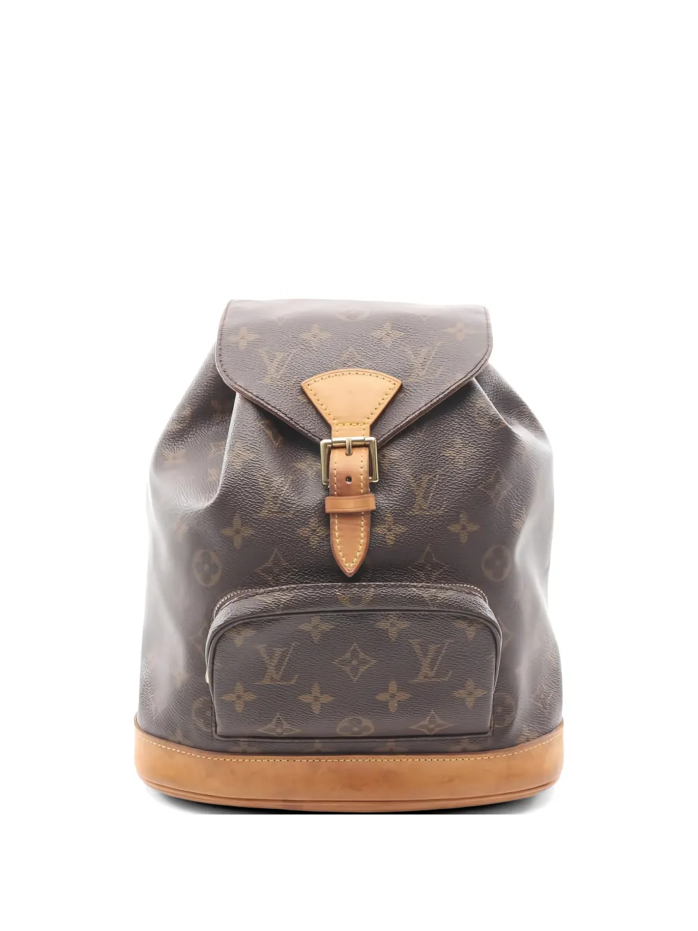 Louis Vuitton Pre-Owned 1999 Montsouris MM Rucksack aus Leder - Braun