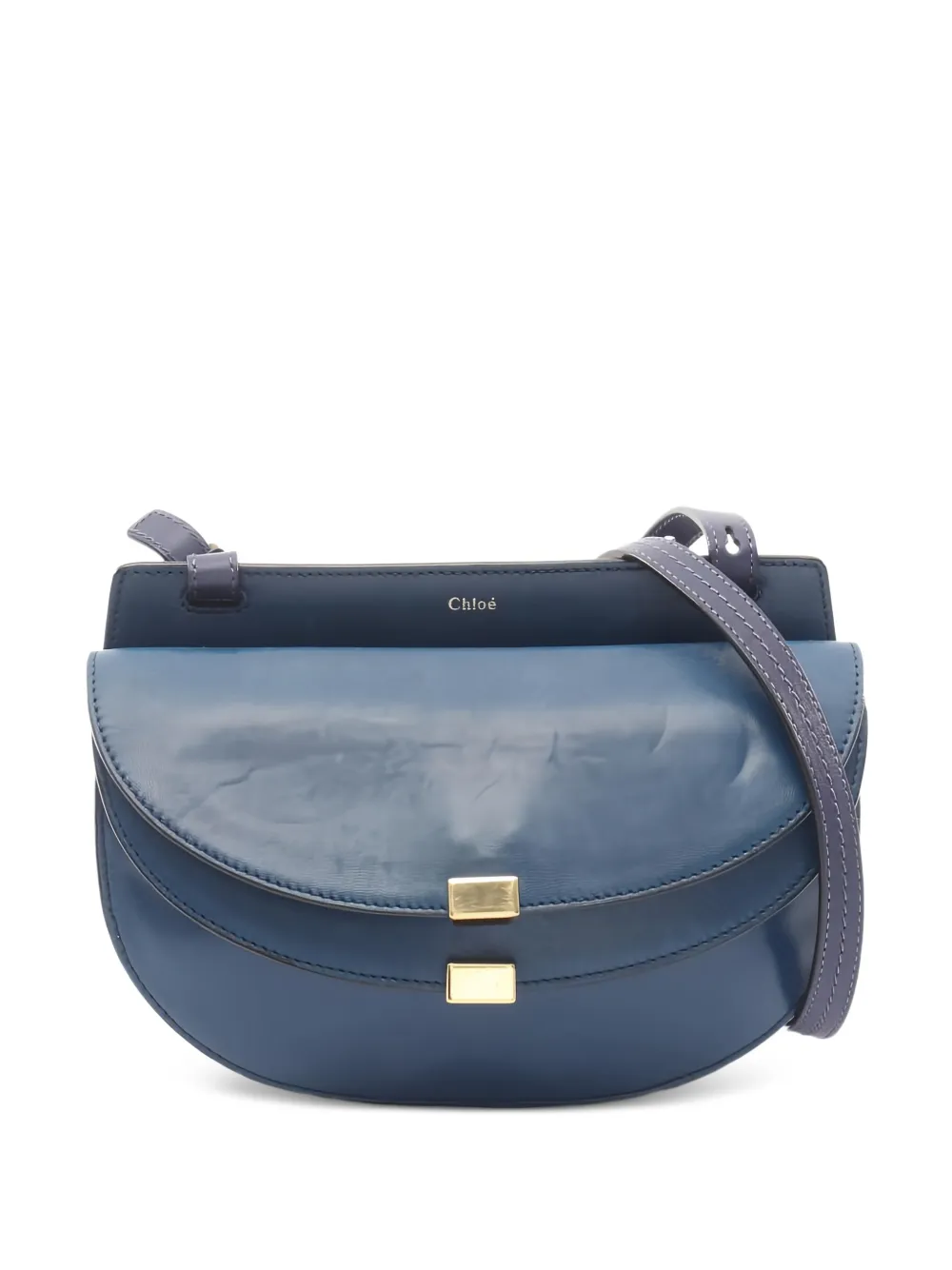 Chloé Pre-Owned Borsa a spalla Georgia anni 2000 - Blu
