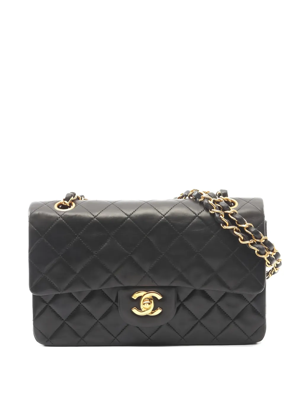 CHANEL Pre-Owned 1994 Double Flap matelassé shoulder bag - Nero