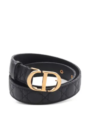 Christian Dior Pre-Owned 2020s レザーベレー帽 | ブラック | FARFETCH JP