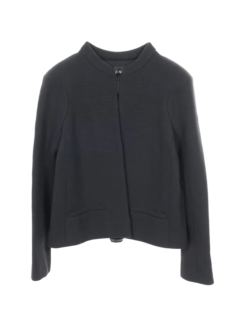 Pre-owned Chanel 1986~1988 Long-sleeves Jacket In Gray