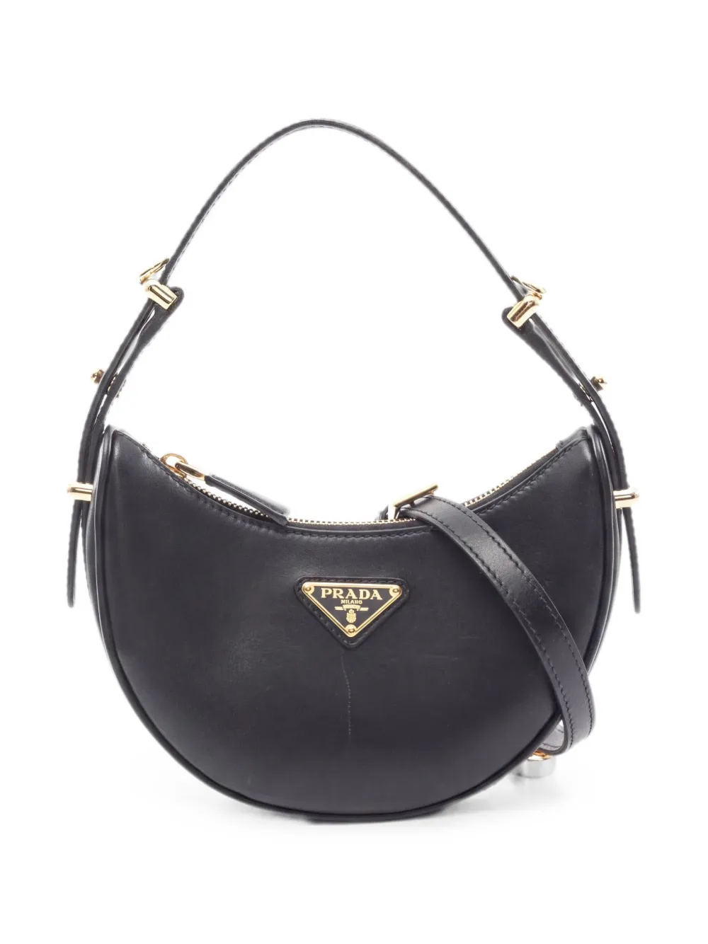 Prada Pre-Owned Borsa tote Arke in pelle anni '2010 - Nero