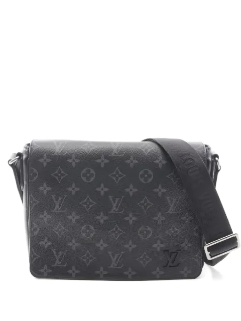 Louis Vuitton Pre-Owned 2021s PM District monogram-eclipse messenger bag