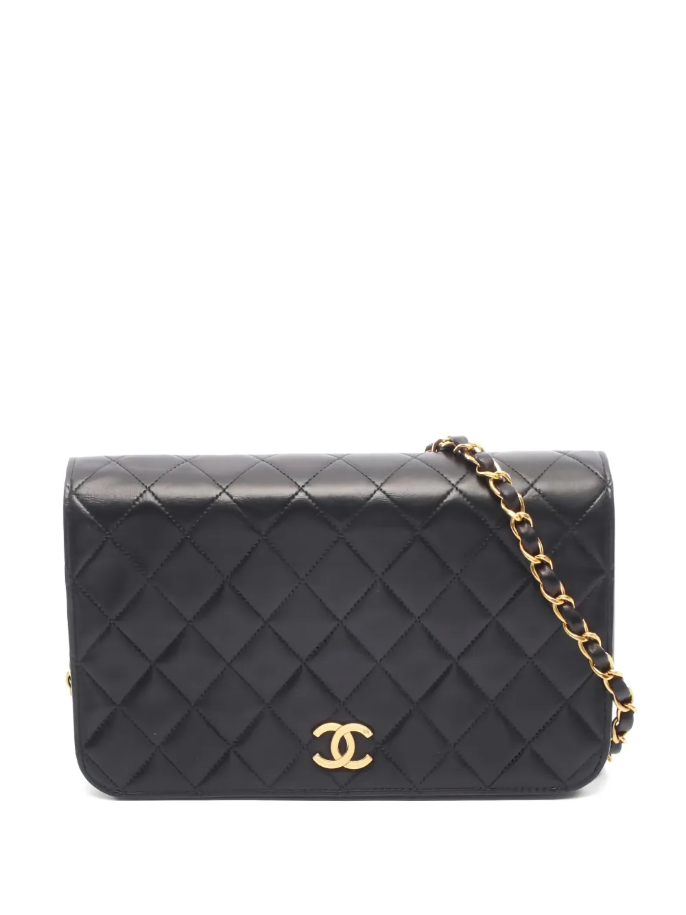CHANEL Pre-Owned 1996~1997 quilted chain shoulder bag - Nero