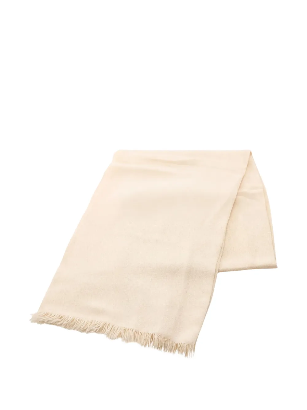 Hermès Pre-Owned cashmere wool stall - Nude