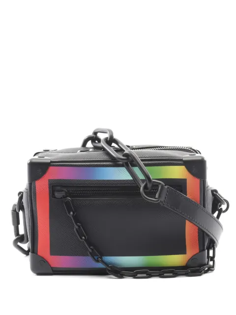 Louis Vuitton Pre-Owned 2019 mini Rainbow Taiga chain shoulder bag