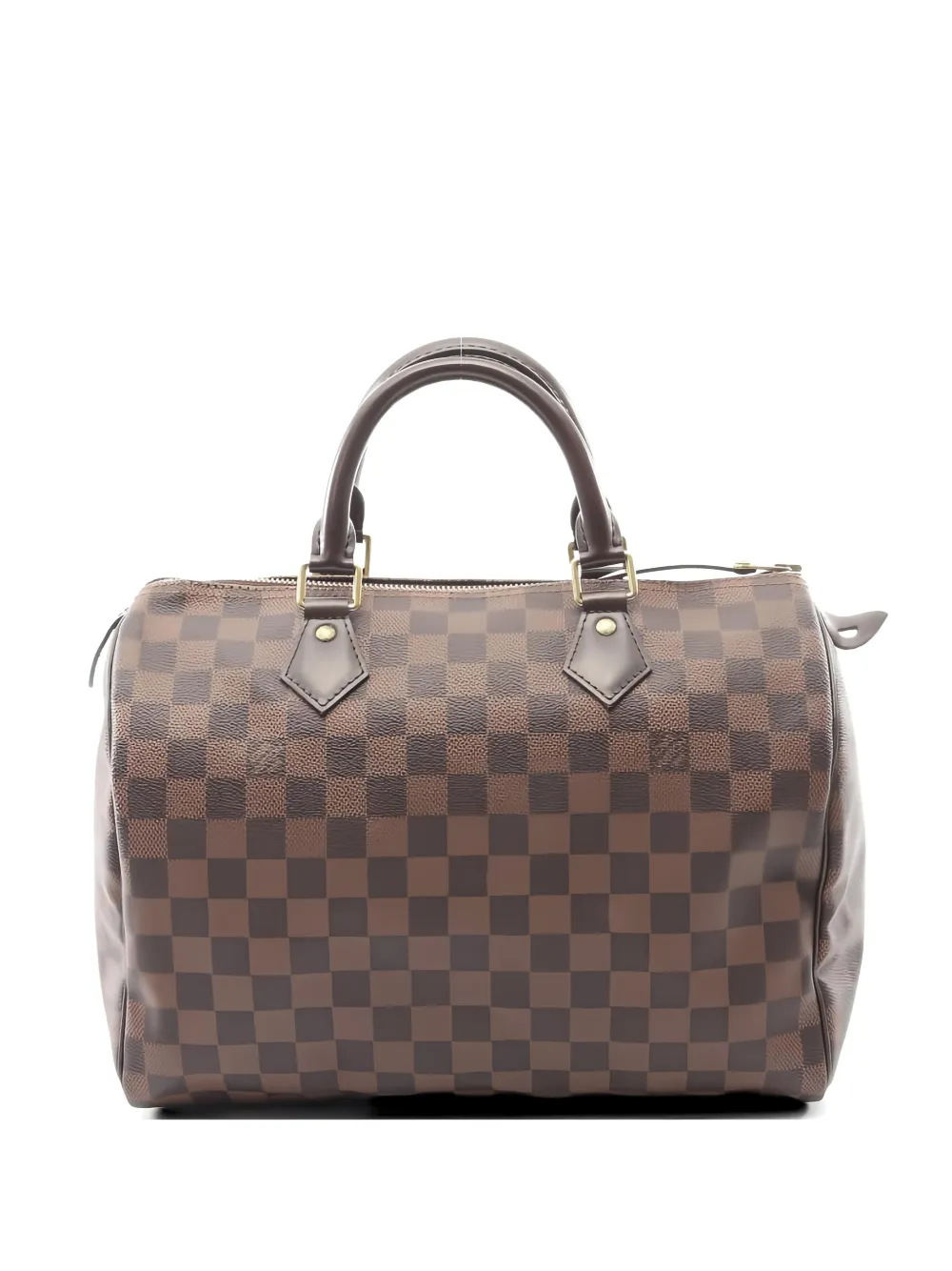 Louis Vuitton Pre-Owned 2015 30 Speedy Damier Ebène tote bag - Marrone