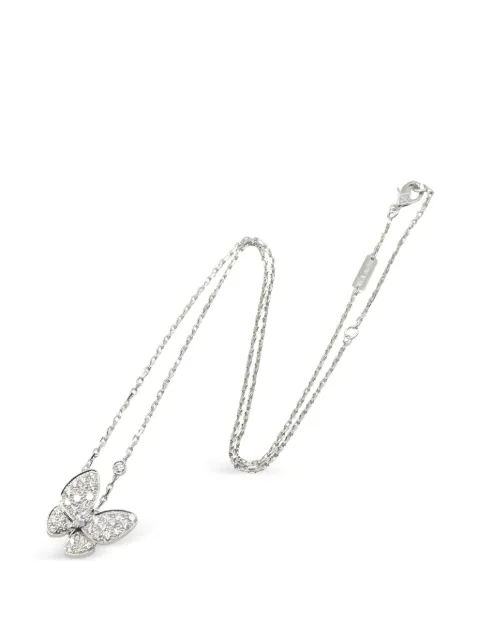 Van Cleef & Arpels Pre-Owned 드 버터플라이 다이아몬드 네크리스