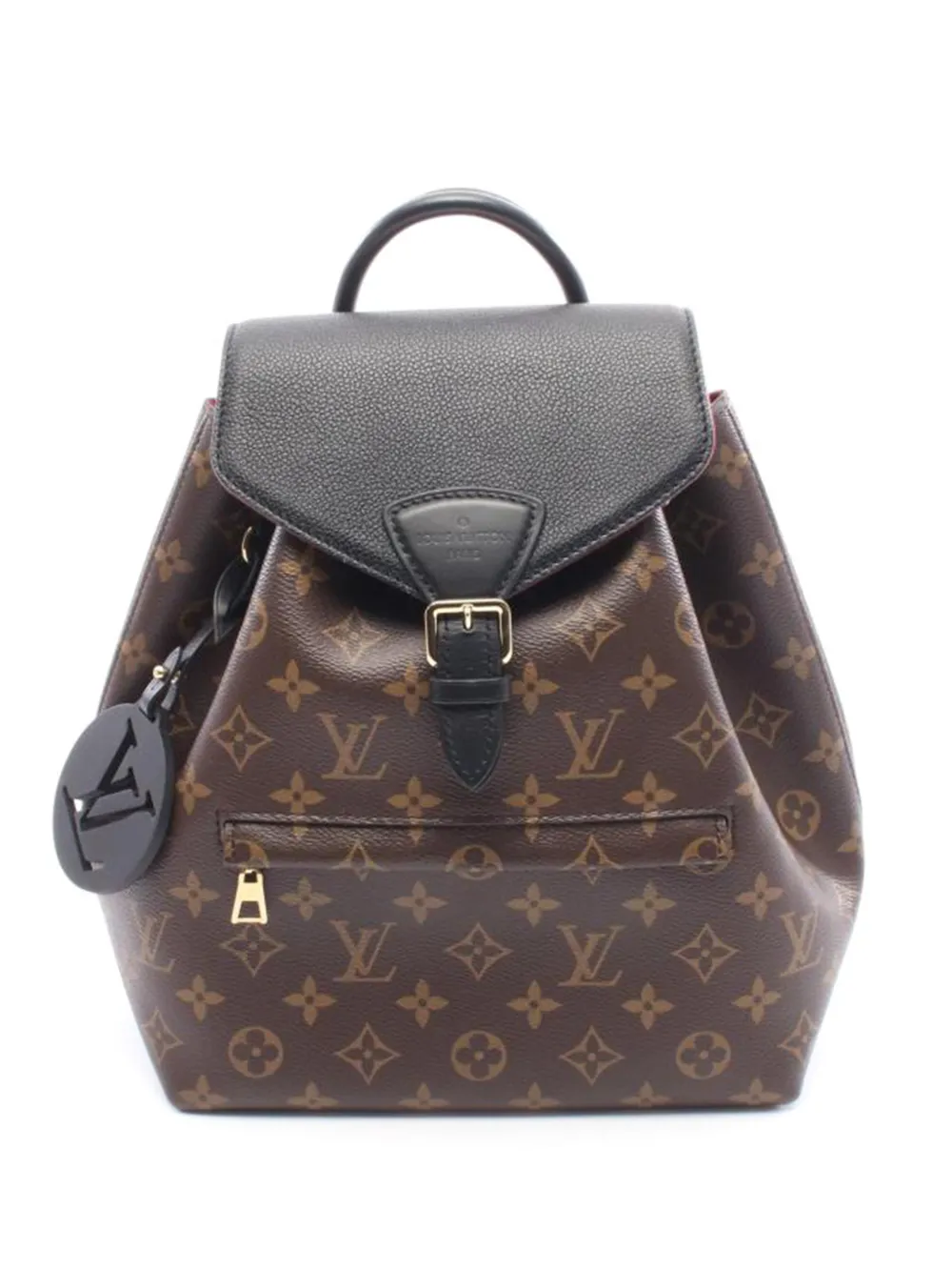 Louis Vuitton Pre-Owned 2010s Montsouris monogram leather backpack - Brown